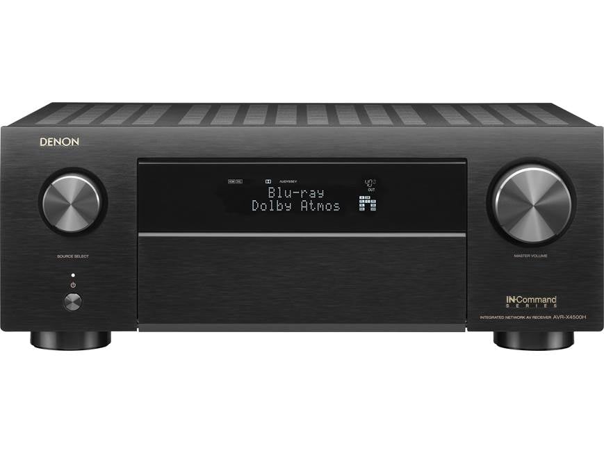 Denon AVR-X4500H 9.2-channel home theater receiver with Wi-Fi
