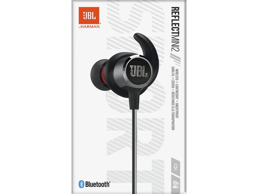 JBL Reflect Mini 2 (Black) In-ear wireless Bluetooth® sports