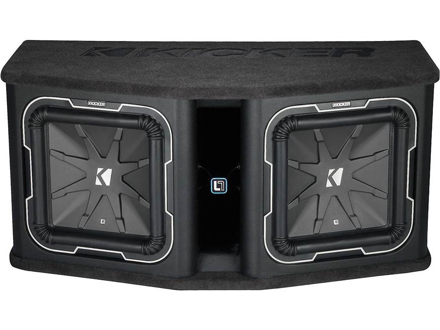 Kicker Q-Class 41DL7122 (Black/Light Gray) Ported enclosure with
