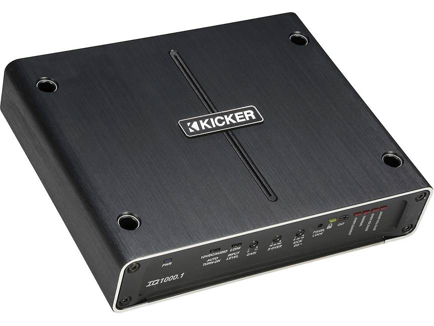 Kicker 42IQ1000.1 Q-Class mono subwoofer amplifier with digital