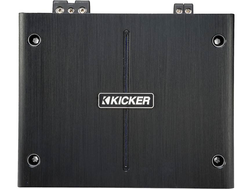 【２台込み】kicker アンプ　IQ500.4 Q-CLASS Kicker 42IQ500.1 Q-Class mono subwoofer amplifier with digital