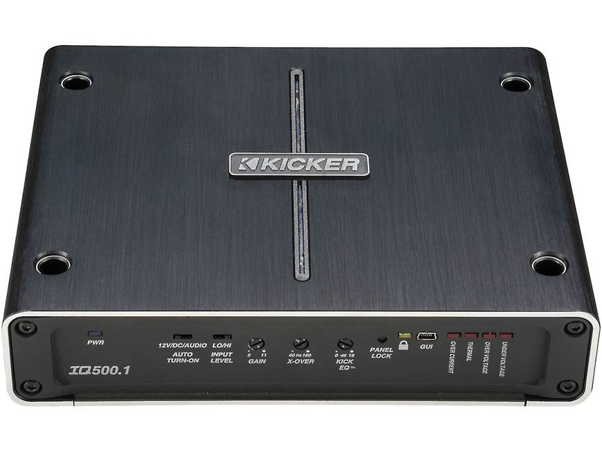 Kicker 42IQ500.1 Q-Class mono subwoofer amplifier with digital