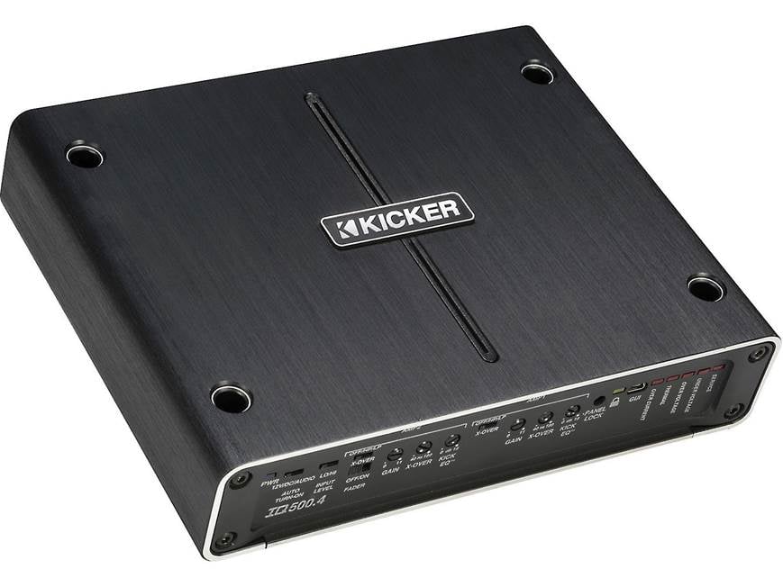 Kicker 42IQ500.4 Q-Class 4-channel car amplifier with digital