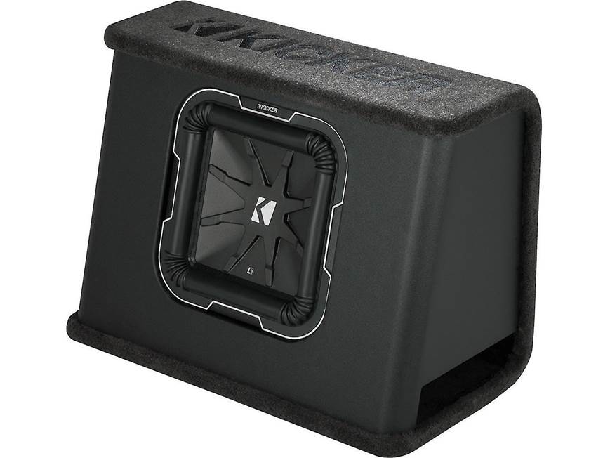 Kicker Q-Class 41TL7102 (Black/Light Gray) Ported enclosure with