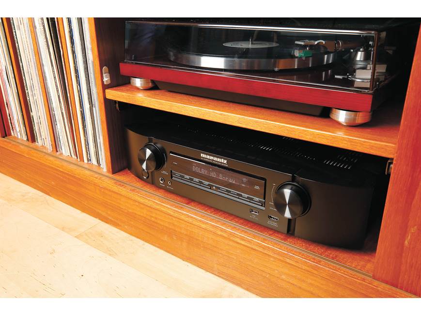 Marantz NR1608 7.2-channel home theater receiver with Wi-Fi