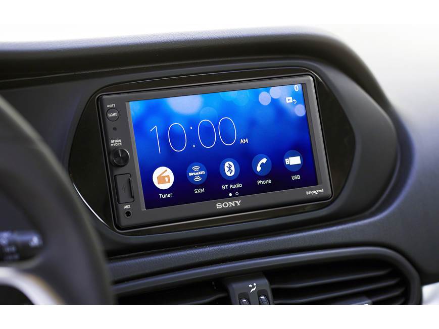 Review: Sony's XAV-AX100 CarPlay receiver pairs tasteful design with a
