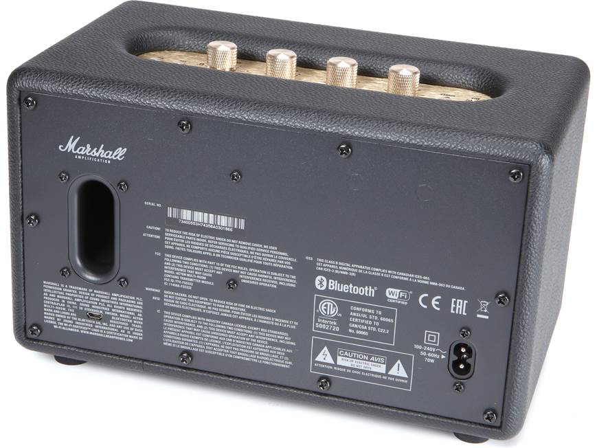 Marshall Acton Multi-room (Black) Powered wireless speaker with