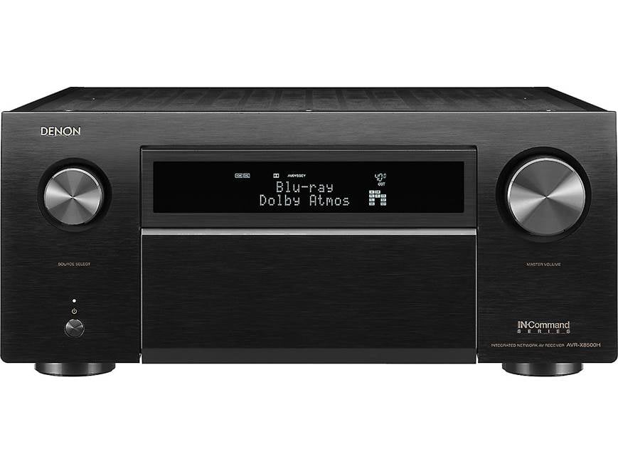 Denon AVR-X8500H (Black) 13.2-channel home theater receiver with