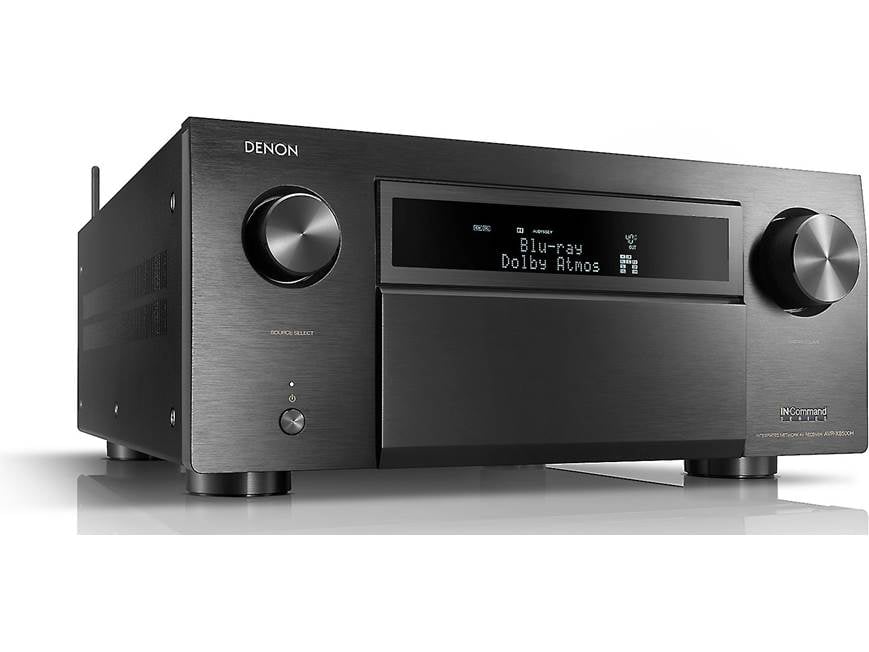 Denon AVR-X8500H (Black) 13.2-channel home theater receiver with