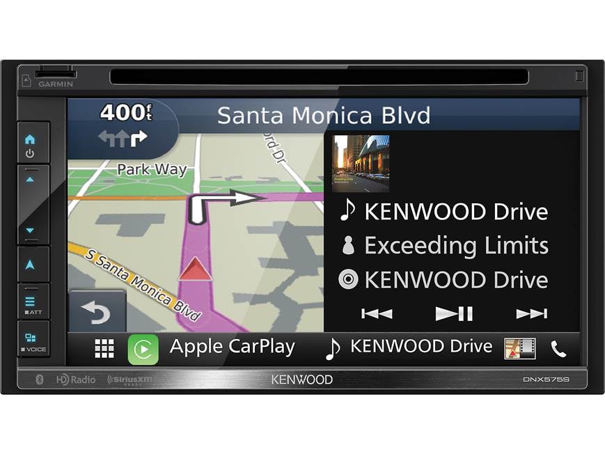 Kenwood DNX575S Navigation receiver at Crutchfield