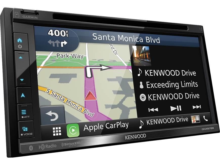 Kenwood DNX575S Navigation receiver at Crutchfield