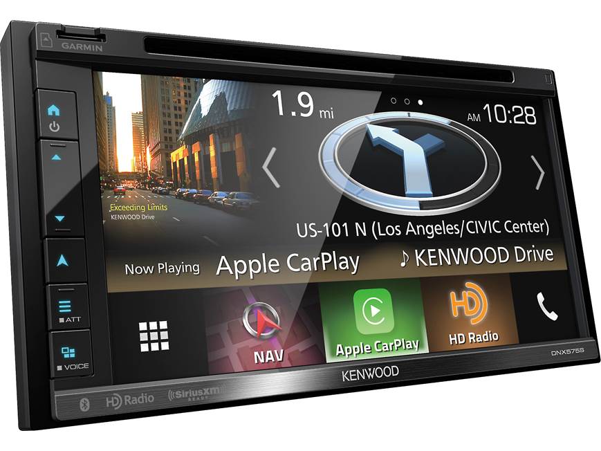 Kenwood DNX575S Navigation receiver at Crutchfield Kenwood DNX575S Navigation receiver at Crutchfield