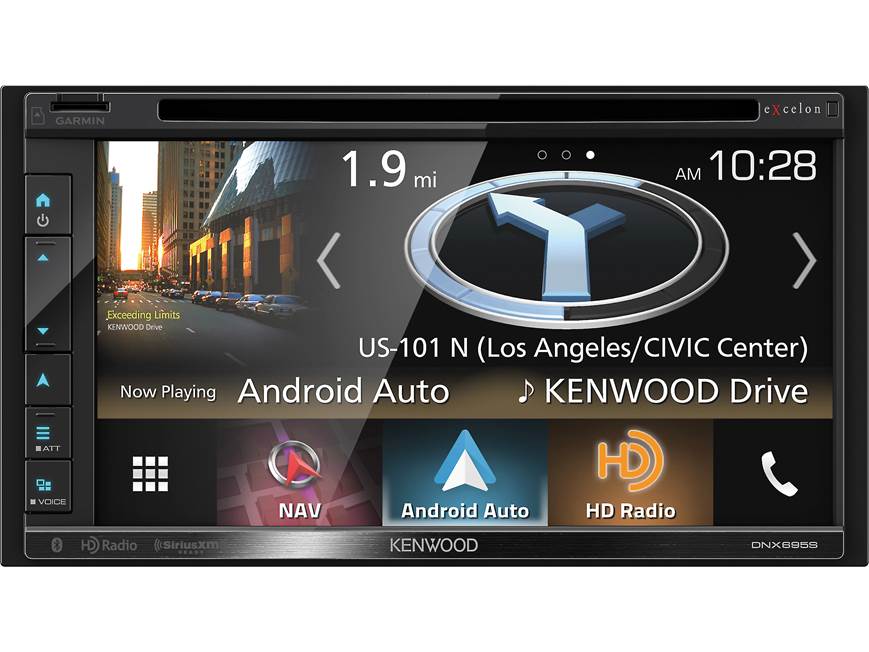 Kenwood Excelon DNX695S Navigation receiver at Crutchfield
