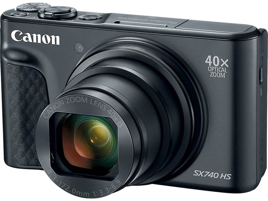 Canon PowerShot SX740 HS (Black) 20.3-megapixel digital camera