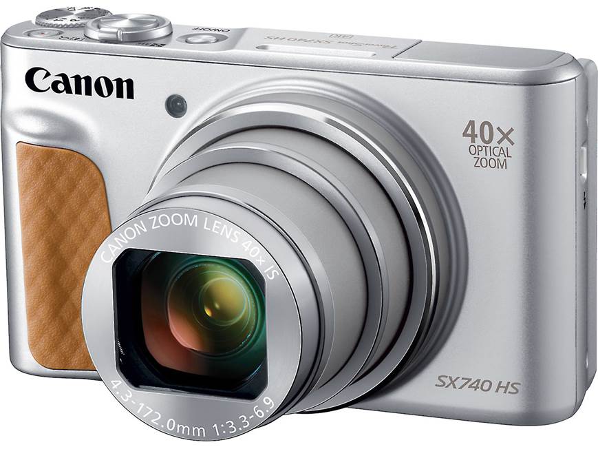 Canon PowerShot SX740 HS (Silver) 20.3-megapixel digital camera