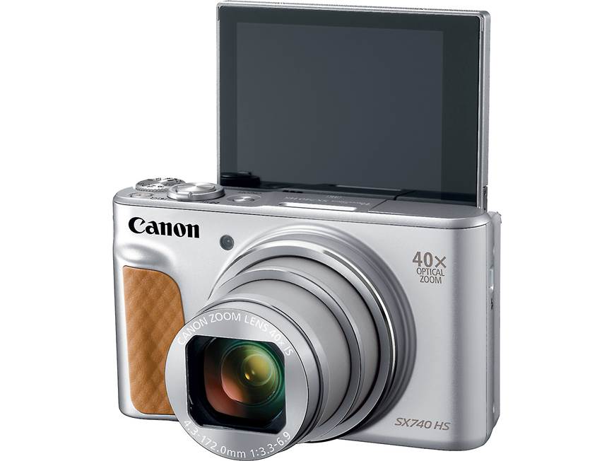 Canon PowerShot SX740 HS (Silver) 20.3-megapixel digital camera