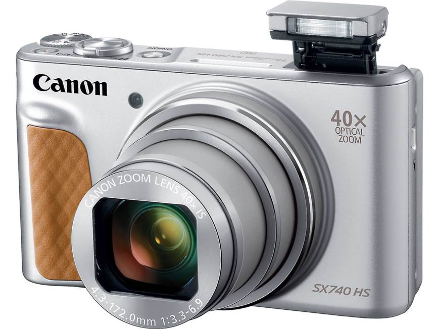 Canon PowerShot SX740 HS (Silver) 20.3-megapixel digital camera