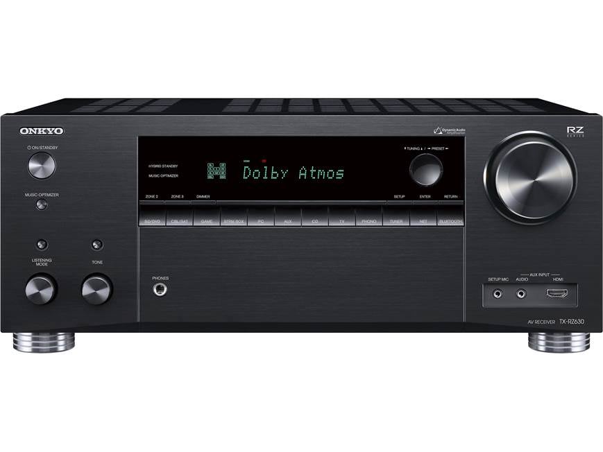 Onkyo TX-RZ630 9.2-channel home theater receiver with Wi-Fi