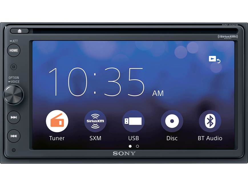 Sony XAV-AX210SXM DVD receiver with free SiriusXM satellite radio