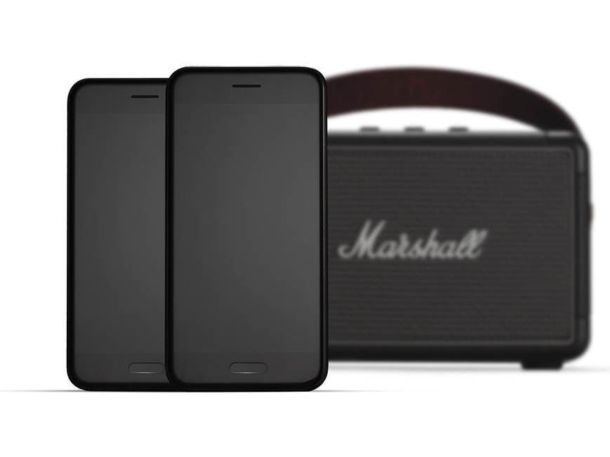 Marshall Kilburn II (Black) Portable Bluetooth® speaker (Black) at