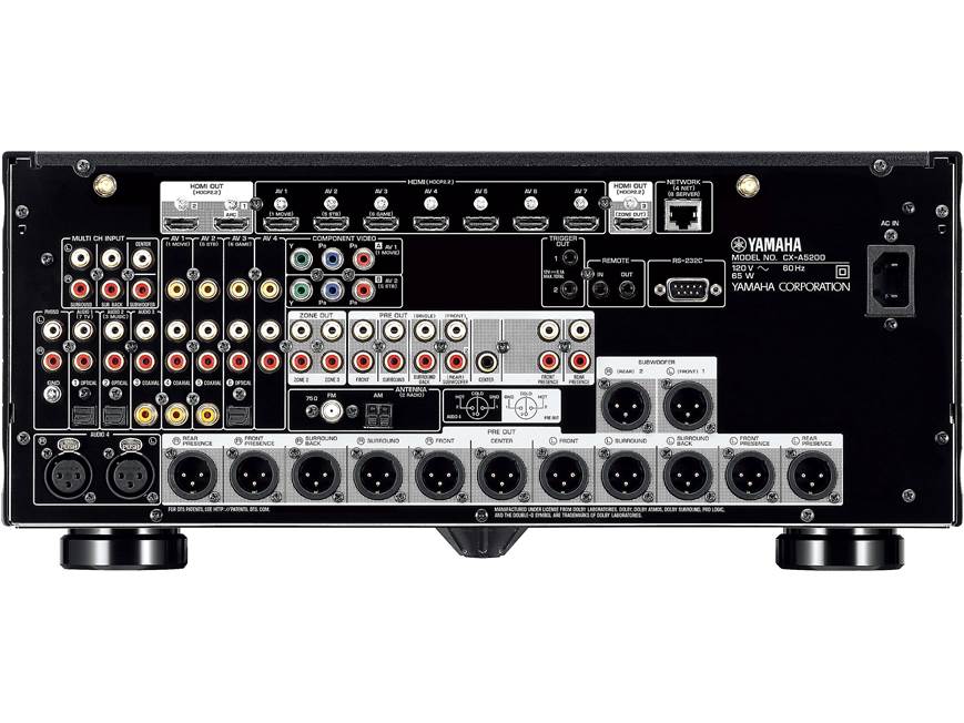 Yamaha AVENTAGE CX-A5200 Home theater preamp/processor with 11.2