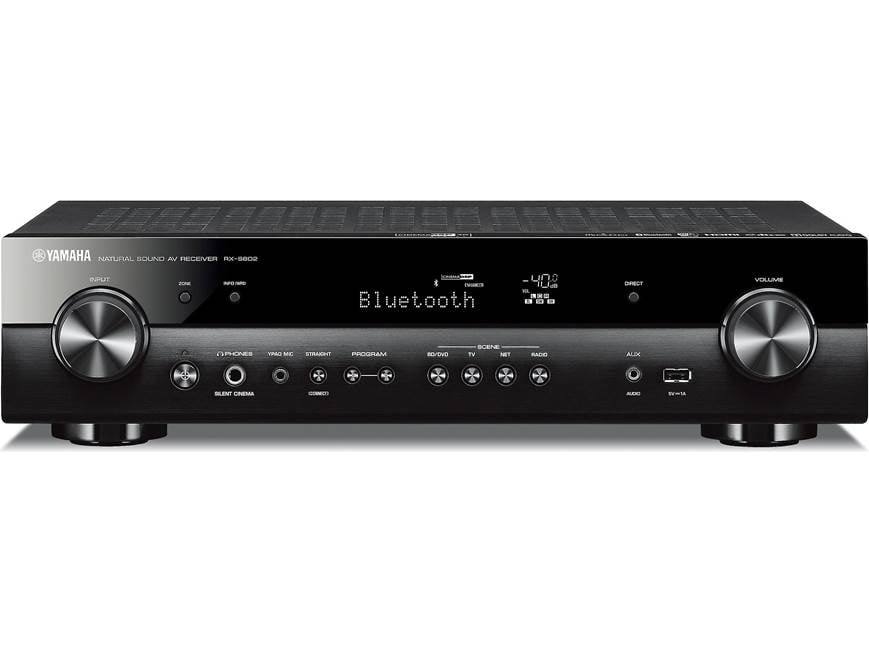 Yamaha RX-S602 5.1-channel slimline home theater receiver with Wi