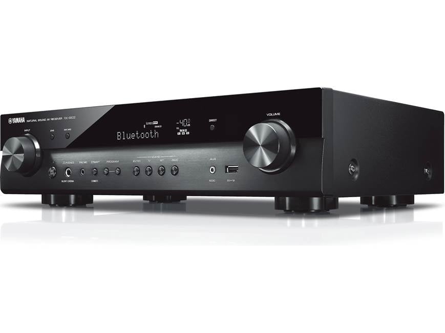 Yamaha RX-S602 5.1-channel slimline home theater receiver with Wi