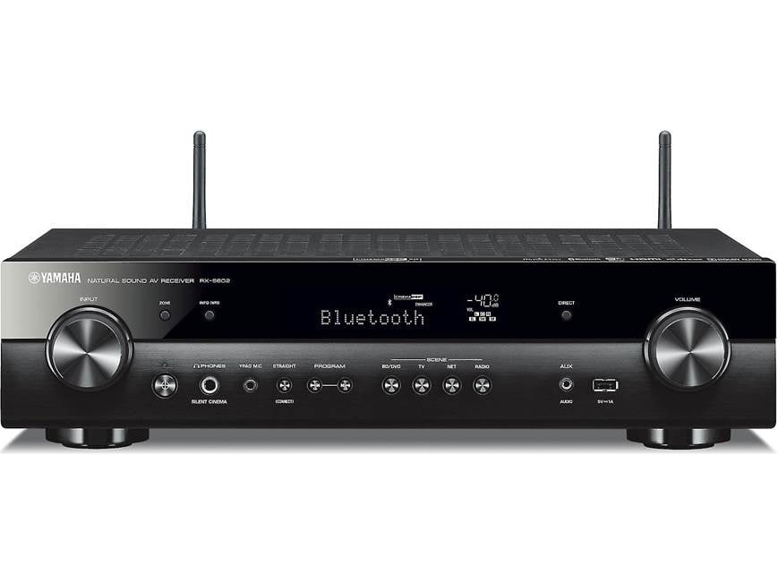 Yamaha RX-S602 5.1-channel slimline home theater receiver with Wi