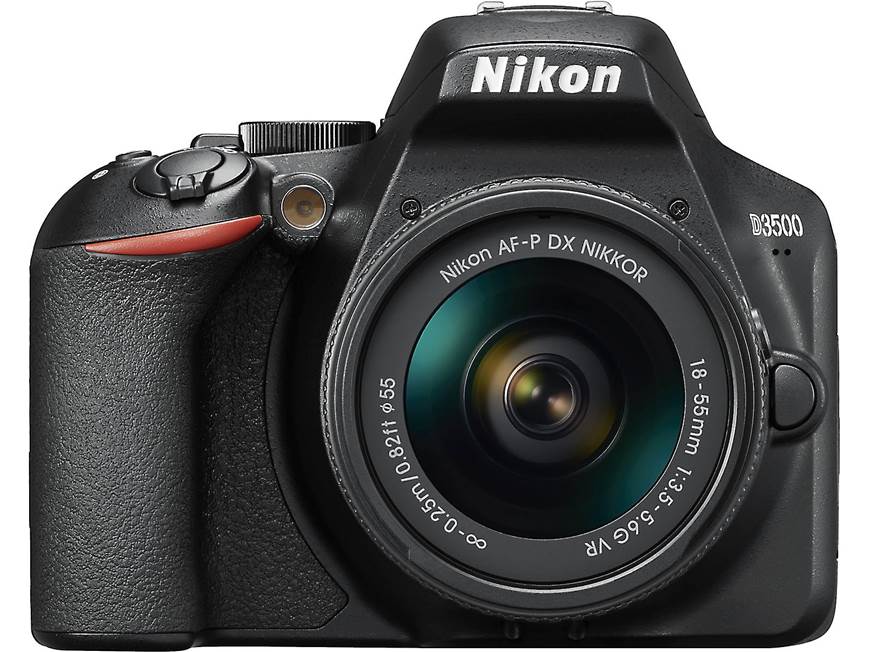 Nikon D3500 Two Lens Kit 24.2-megapixel digital SLR camera with
