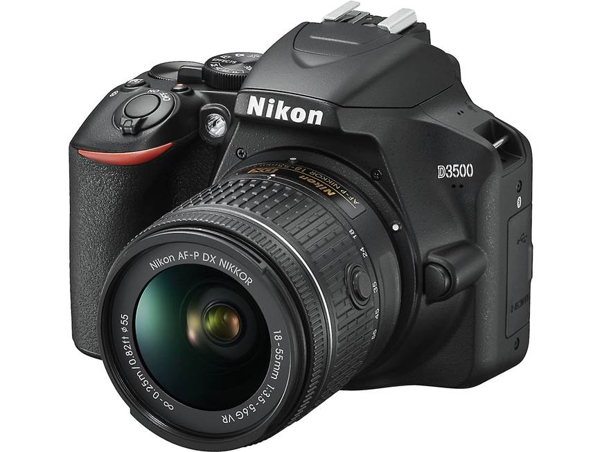 Nikon D3500 Two Lens Kit 24.2-megapixel digital SLR camera with