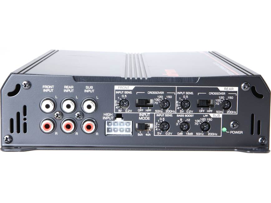JVC KS-DR3005D drvn DR Series 5-channel car amplifier — 50 watts