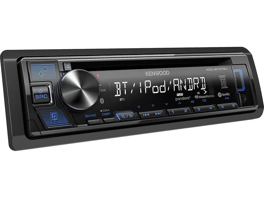 Kenwood KDC-BT275U CD receiver at Crutchfield