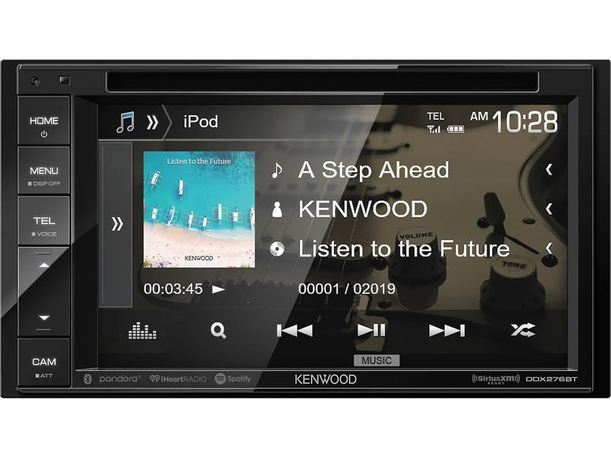 Kenwood DDX276BT DVD receiver at Crutchfield