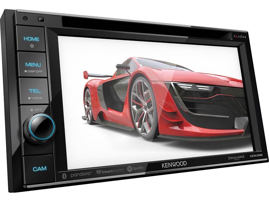 Kenwood Excelon DDX396 DVD receiver at Crutchfield