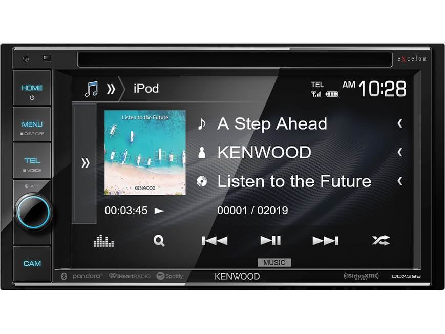 Kenwood Excelon DDX396 DVD receiver at Crutchfield