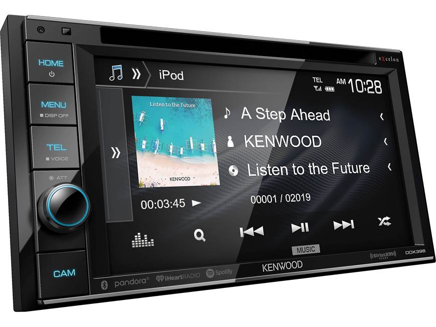 Kenwood Excelon DDX396 DVD receiver at Crutchfield