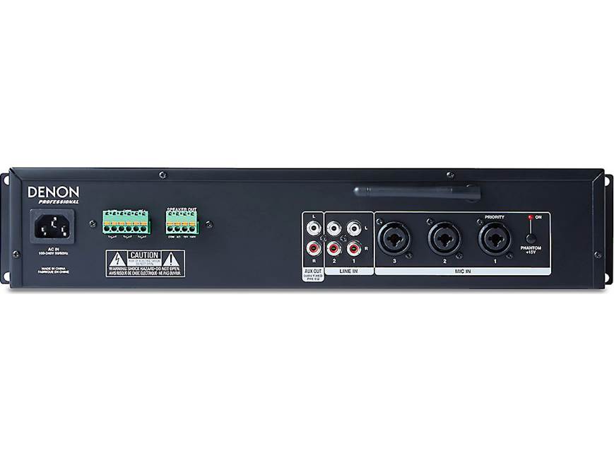 Denon DN-333XAB 6-input commercial mixer/amplifier with Bluetooth
