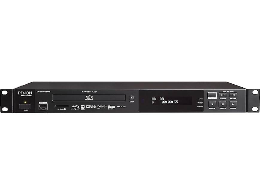 DENON DN-500BD MKII 動作確認済 美品 付属品あり Denon DN-500BD Professional Blu-ray/DVD/CD player at Crutchfield