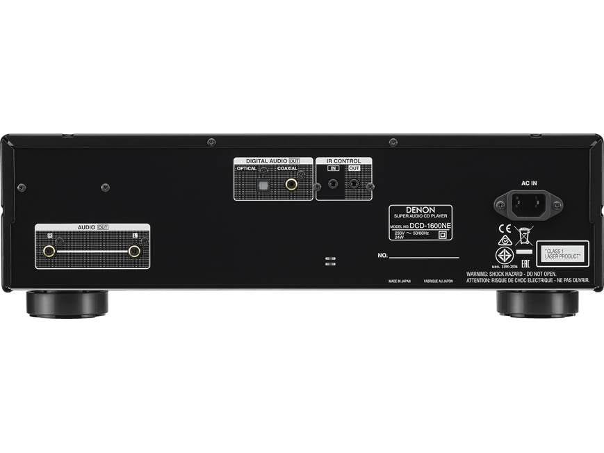 Denon DCD-1600NE SACD/CD player at Crutchfield