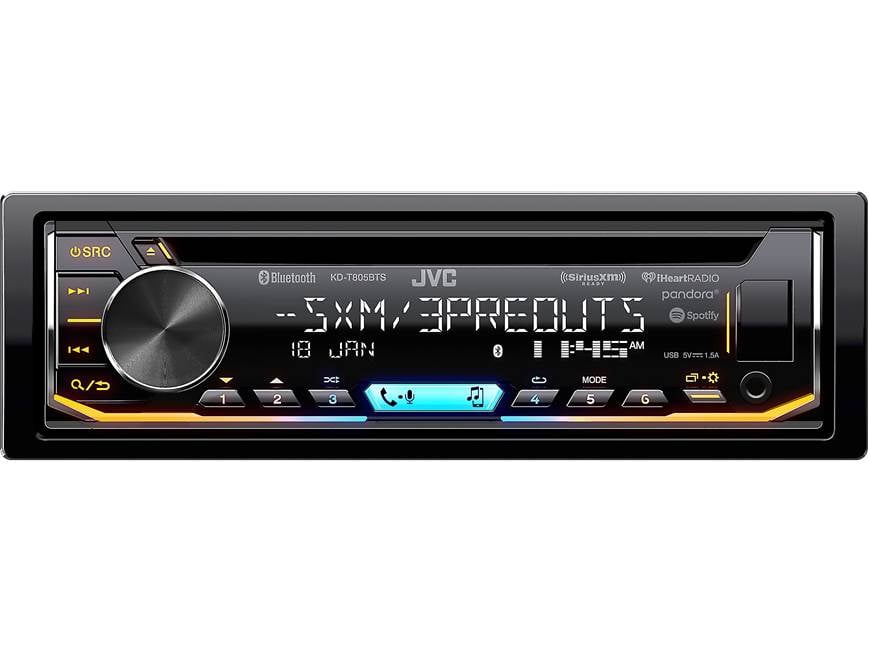 JVC KD-T805BTS CD receiver at Crutchfield