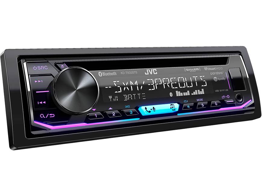 JVC KD-T805BTS CD receiver at Crutchfield