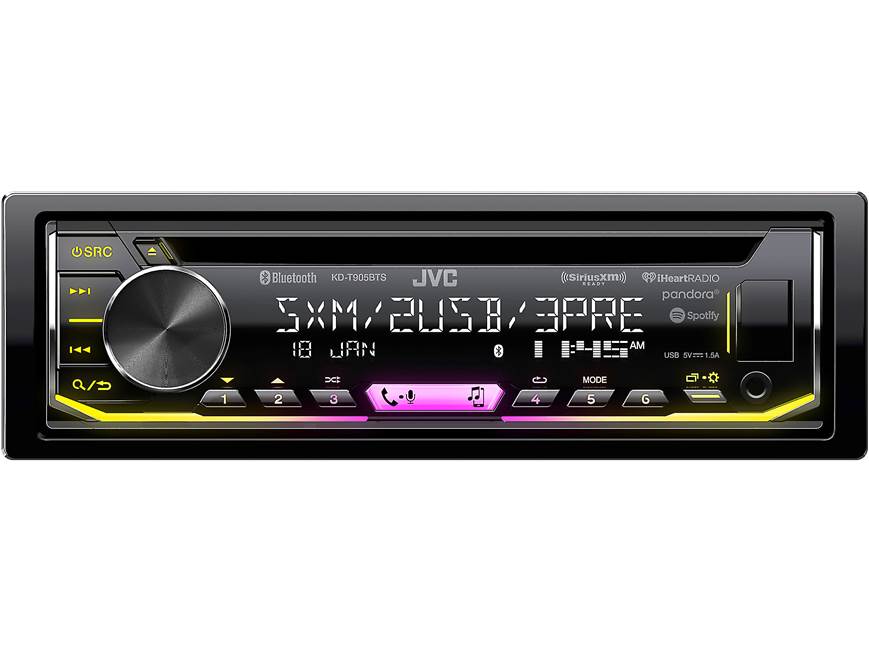 JVC KD-T905BTS CD receiver at Crutchfield