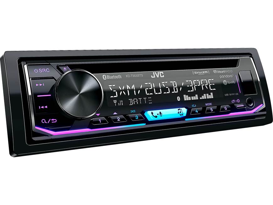 JVC KD-T905BTS CD receiver at Crutchfield