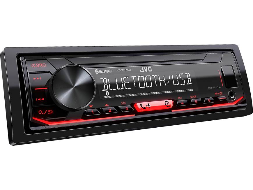 JVC KD-X260BT Digital media receiver at Crutchfield