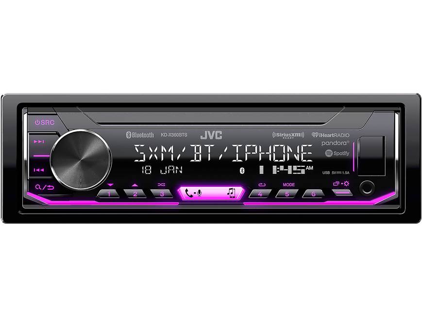 JVC KD-X360BTS Digital media receiver (does not play CDs) at