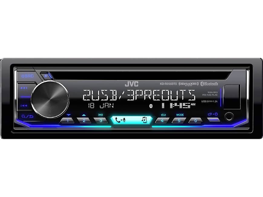 JVC KD-R995BTS CD receiver at Crutchfield