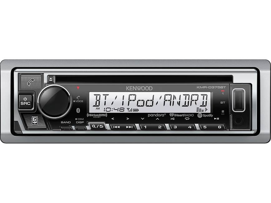 Kenwood KMR-D375BT Marine CD receiver with Bluetooth® at Crutchfield