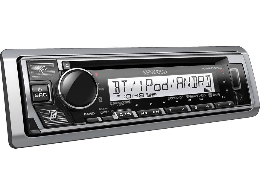 Kenwood KMR-D375BT Marine CD receiver with Bluetooth® at Crutchfield