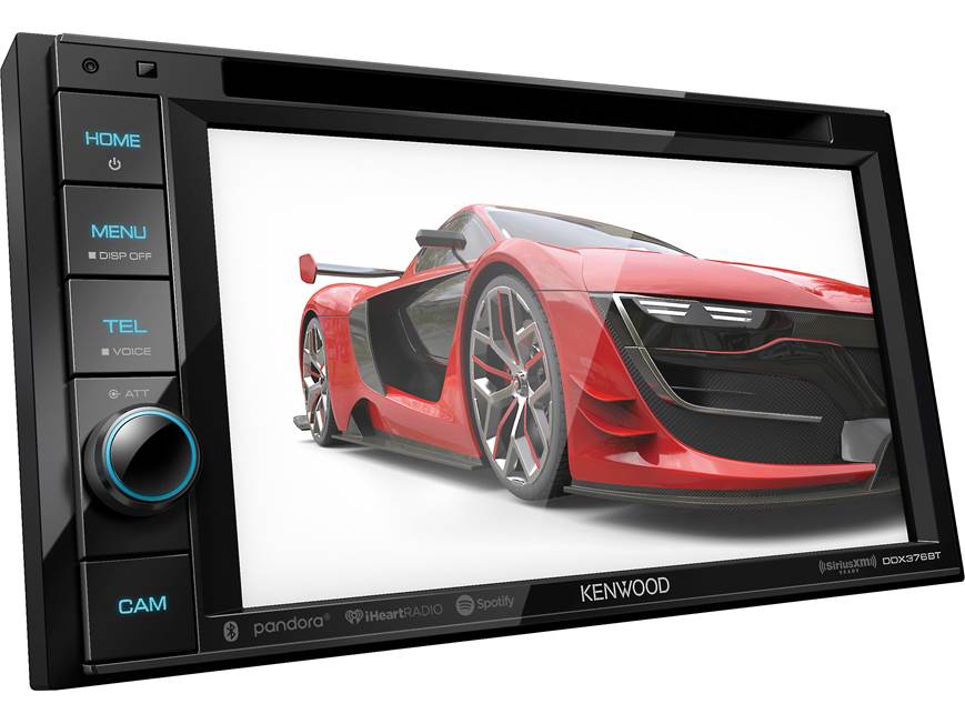 Kenwood DDX376BT DVD receiver at Crutchfield