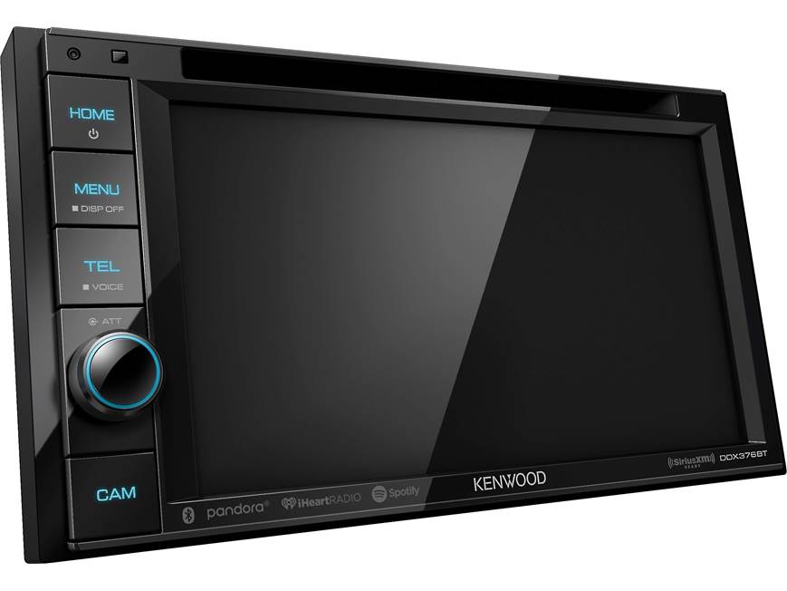 Kenwood DDX376BT DVD receiver at Crutchfield